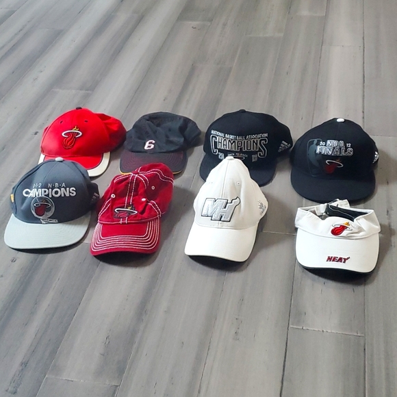 Miami Heat hats - Picture 2 of 2